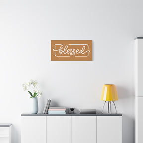 Blessed Matte Canvas, Stretched, 1.25"