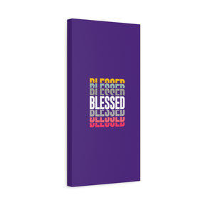 Blessed Matte Canvas, Stretched, 1.25"