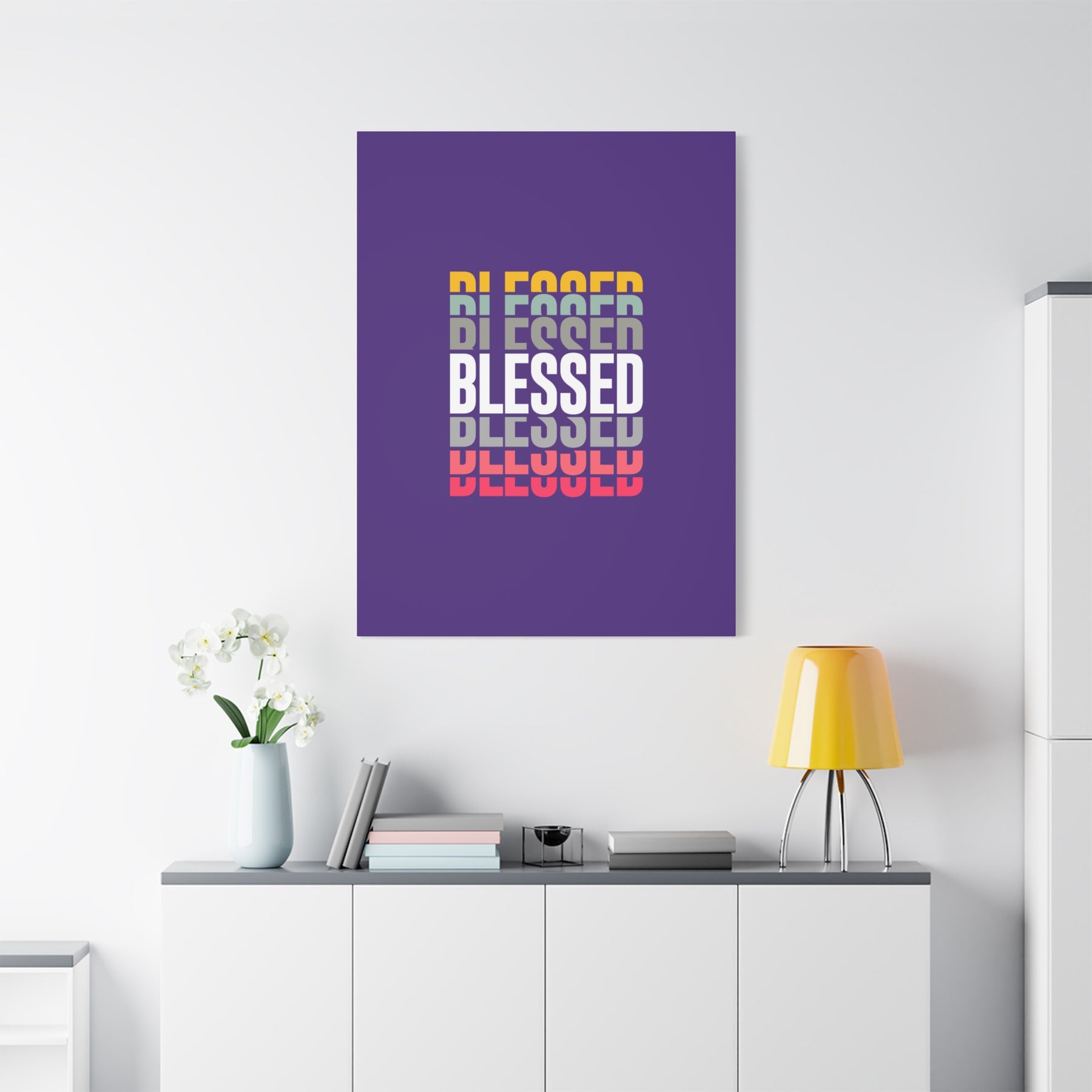 Blessed Matte Canvas, Stretched, 1.25"