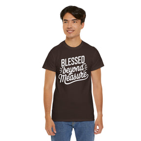 Blessed beyond measure Unisex Heavy Cotton Tee