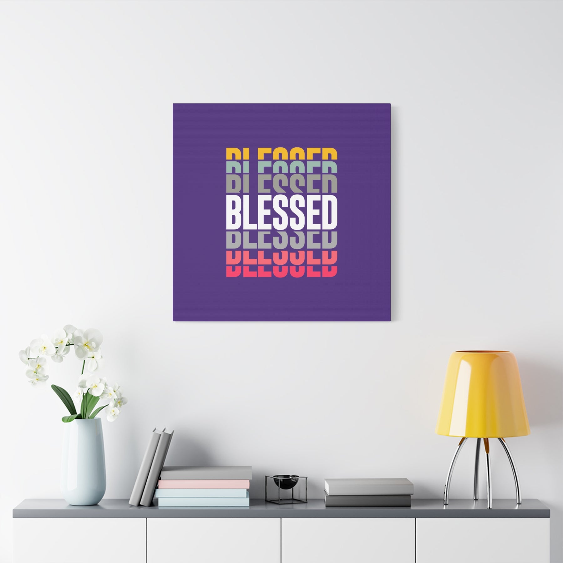 Blessed Matte Canvas, Stretched, 1.25"