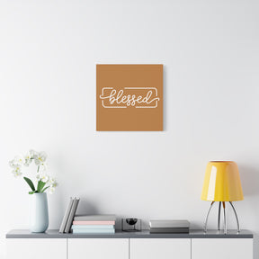 Blessed Matte Canvas, Stretched, 1.25"