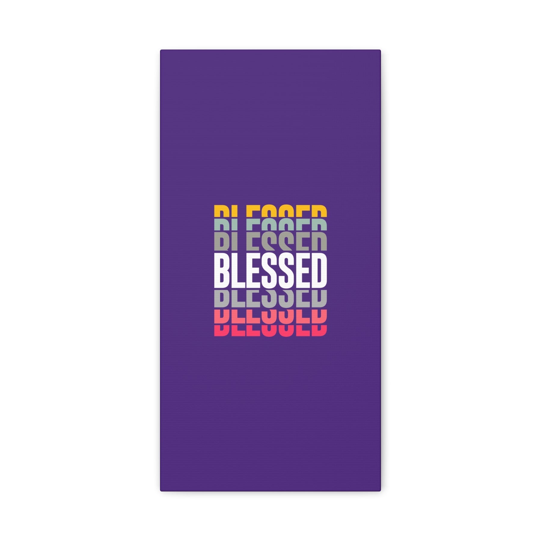 Blessed Matte Canvas, Stretched, 1.25"