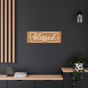 Blessed Matte Canvas, Stretched, 1.25"