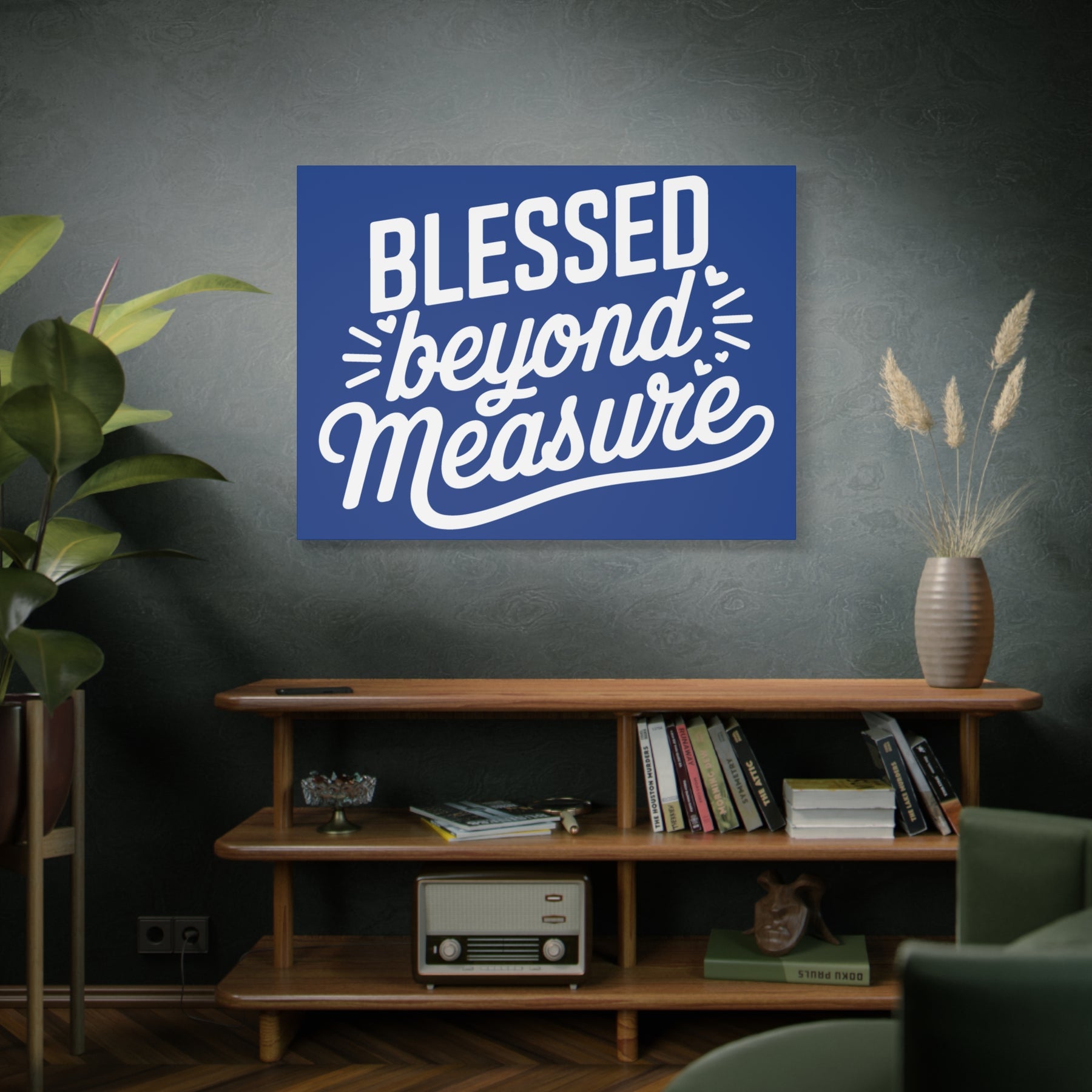 Blessed beyond Measure Matte Canvas, Stretched, 1.25"