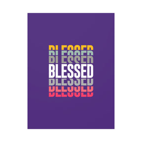 Blessed Matte Canvas, Stretched, 1.25"