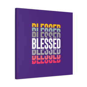 Blessed Matte Canvas, Stretched, 1.25"