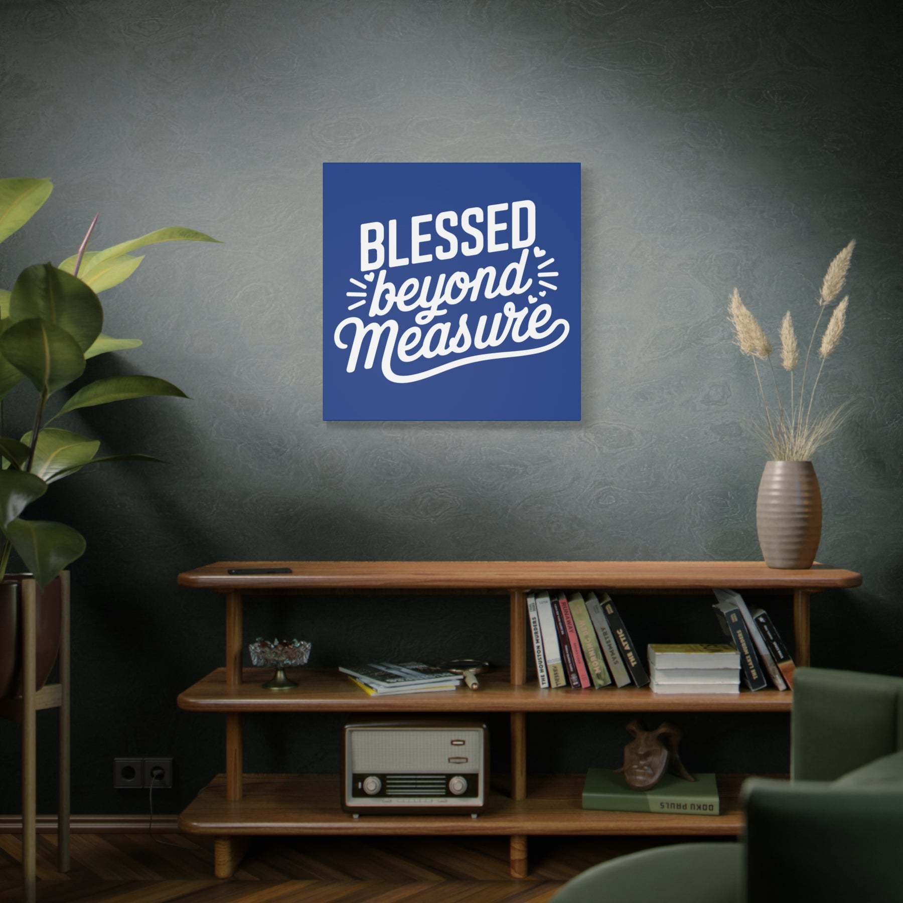 Blessed beyond Measure Matte Canvas, Stretched, 1.25"