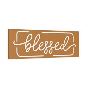 Blessed Matte Canvas, Stretched, 1.25"