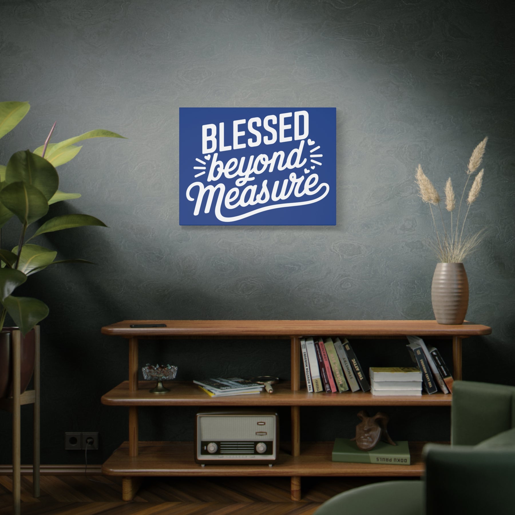 Blessed beyond Measure Matte Canvas, Stretched, 1.25"