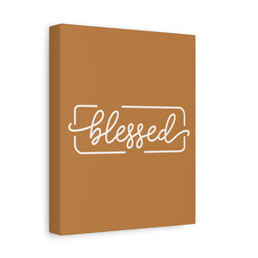 Blessed Matte Canvas, Stretched, 1.25"