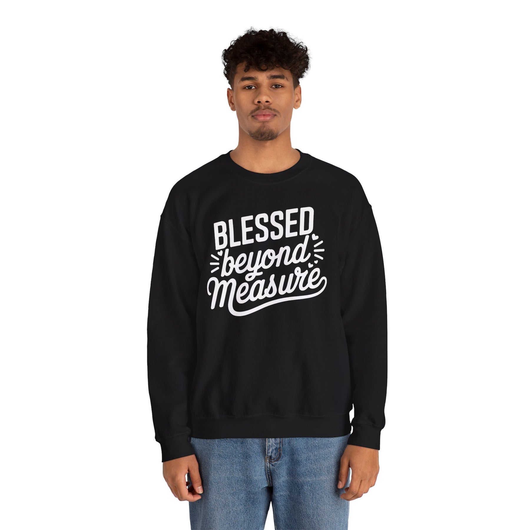 Blessed beyond Measure Unisex Heavy Blend™ Crewneck Sweatshirt