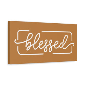 Blessed Matte Canvas, Stretched, 1.25"