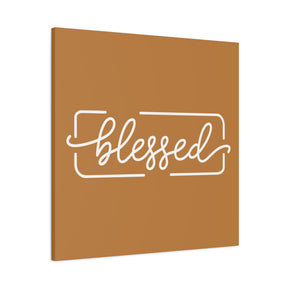 Blessed Matte Canvas, Stretched, 1.25"