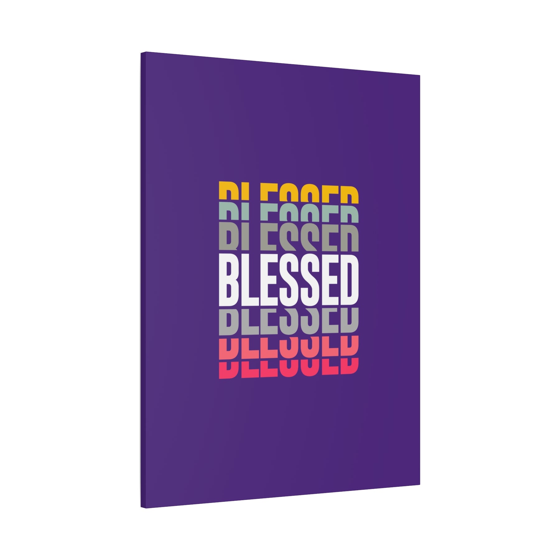 Blessed Matte Canvas, Stretched, 1.25"