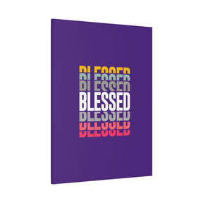 Blessed Matte Canvas, Stretched, 1.25"