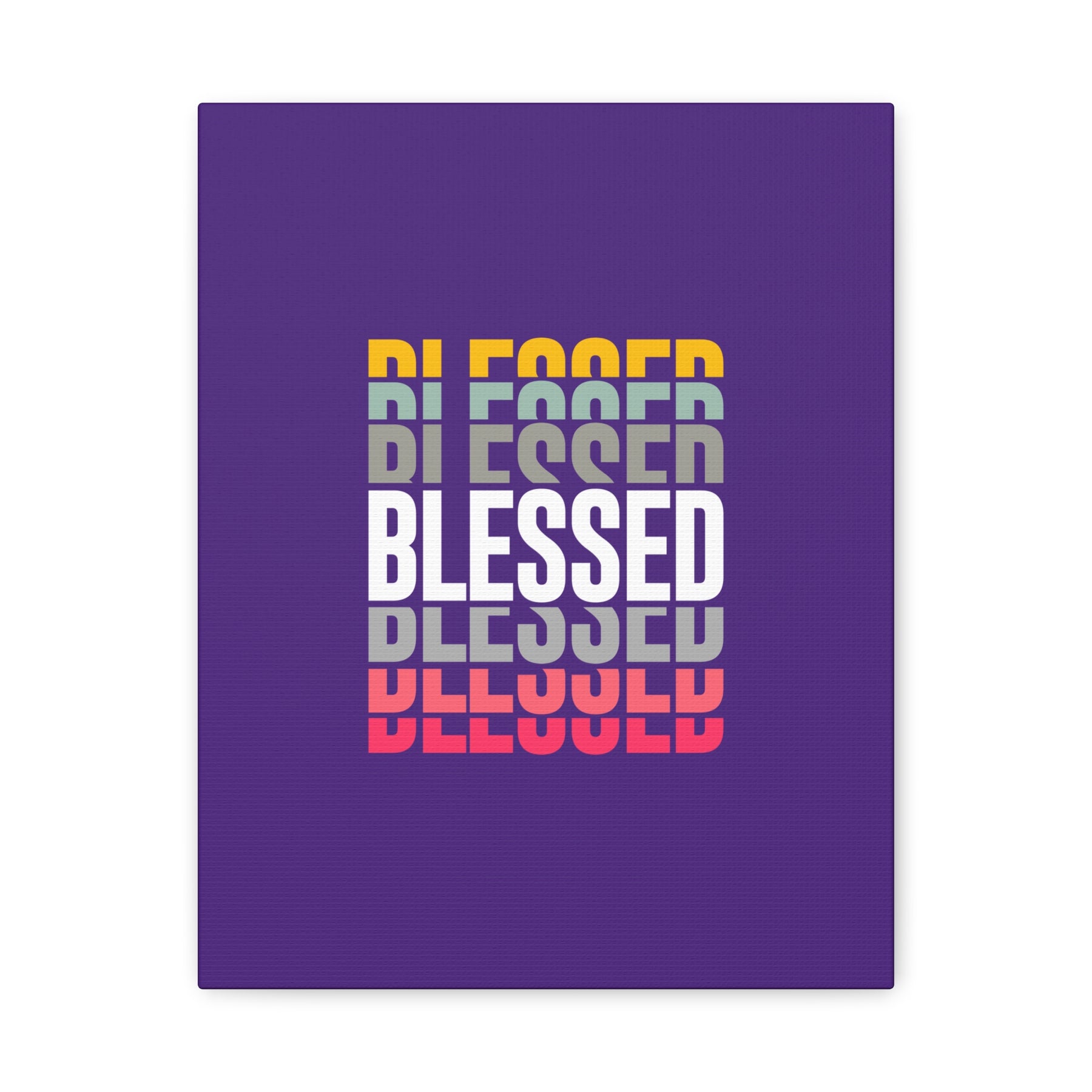 Blessed Matte Canvas, Stretched, 1.25"