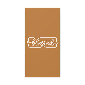 Blessed Matte Canvas, Stretched, 1.25"