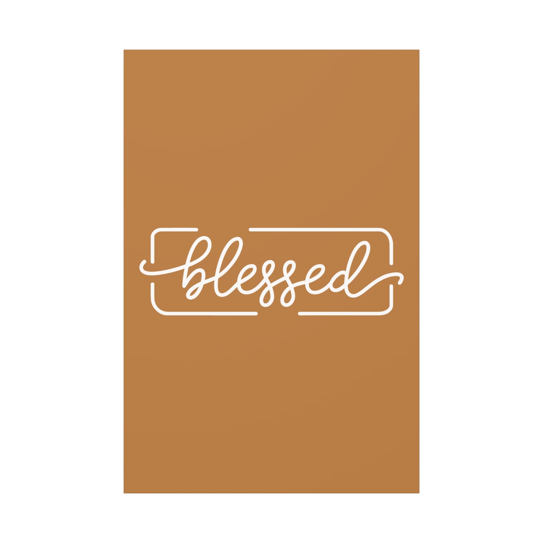 Blessed Matte Canvas, Stretched, 1.25"