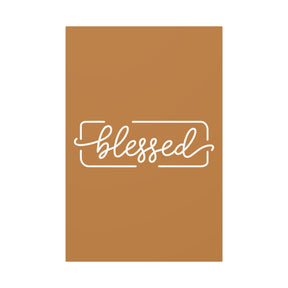 Blessed Matte Canvas, Stretched, 1.25"