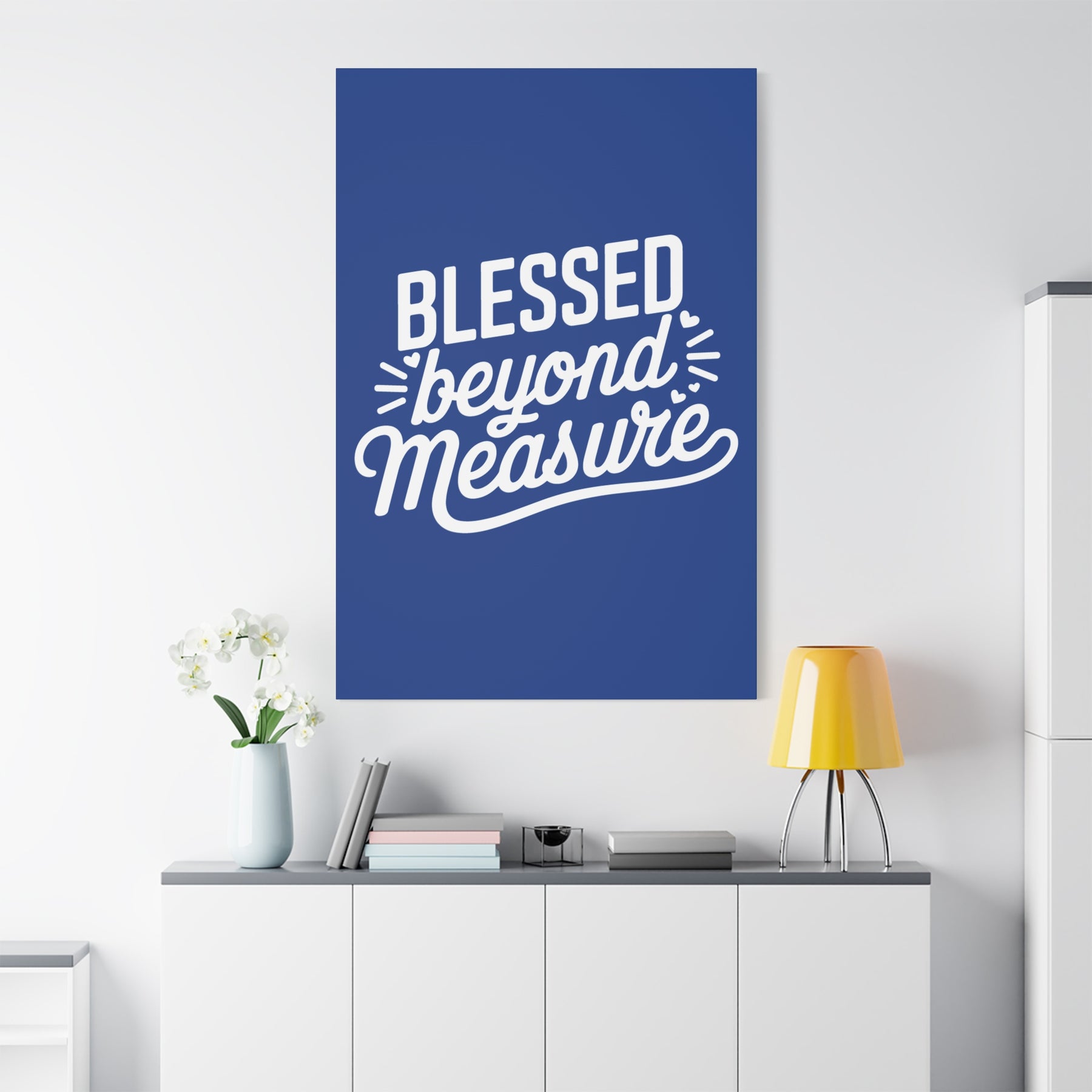 Blessed beyond Measure Matte Canvas, Stretched, 1.25"