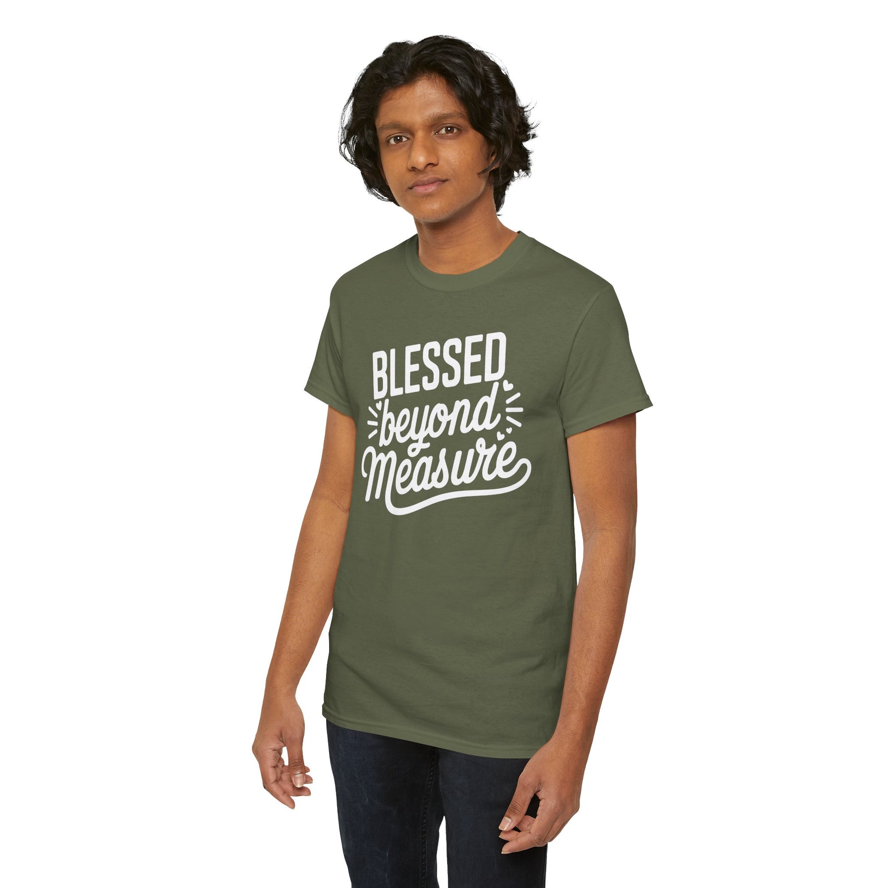 Blessed beyond measure Unisex Heavy Cotton Tee