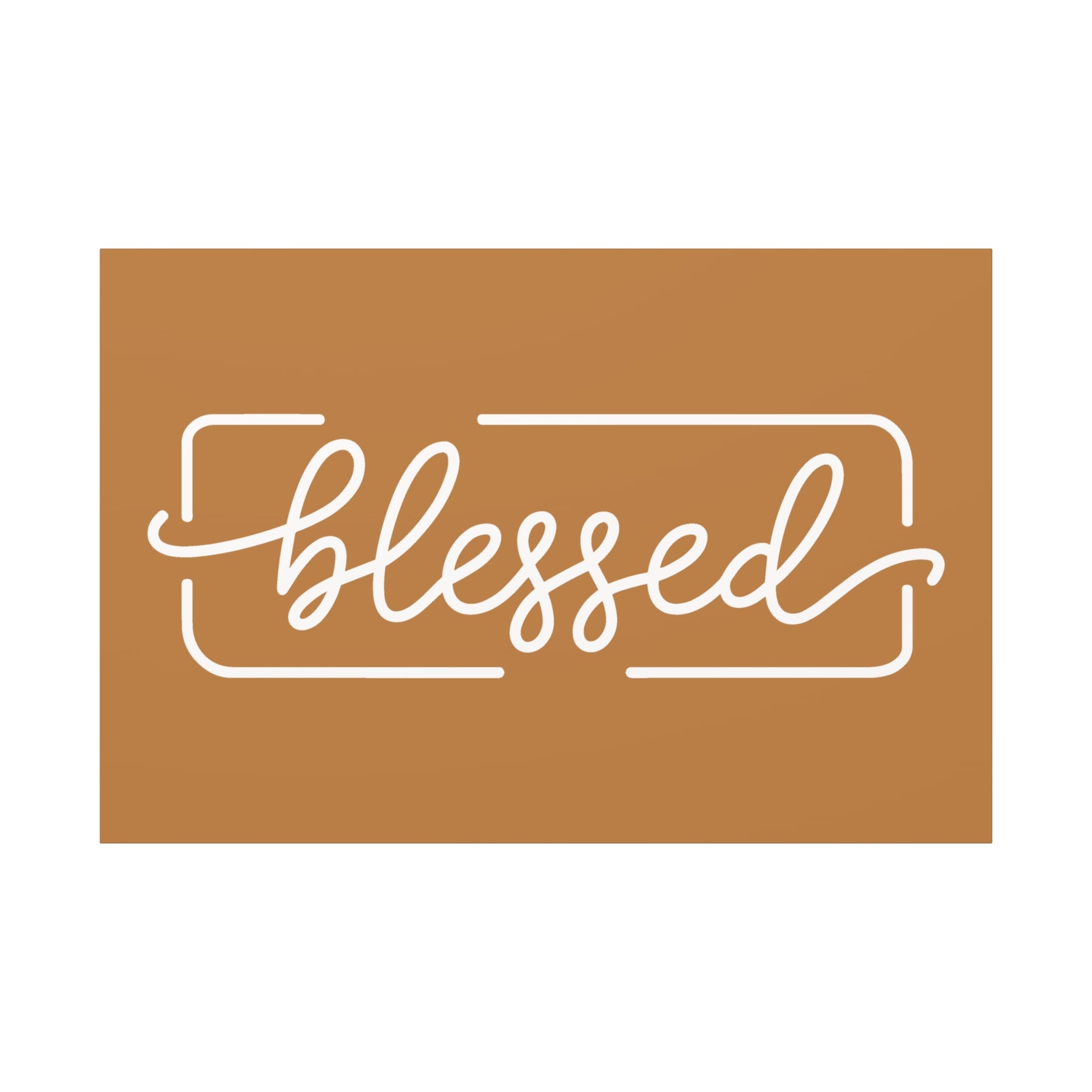 Blessed Matte Canvas, Stretched, 1.25"