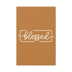 Blessed Matte Canvas, Stretched, 1.25"