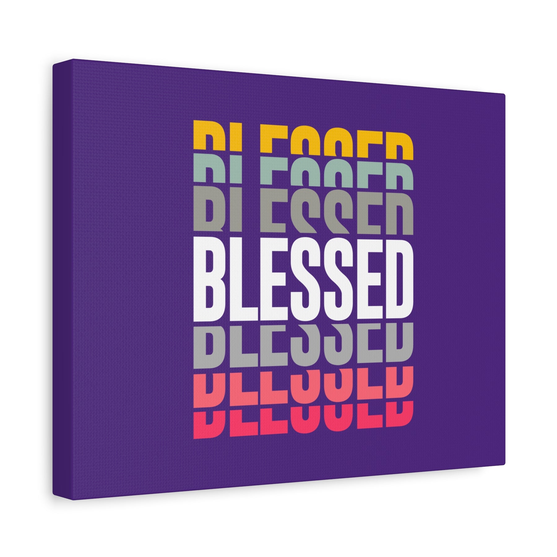 Blessed Matte Canvas, Stretched, 1.25"