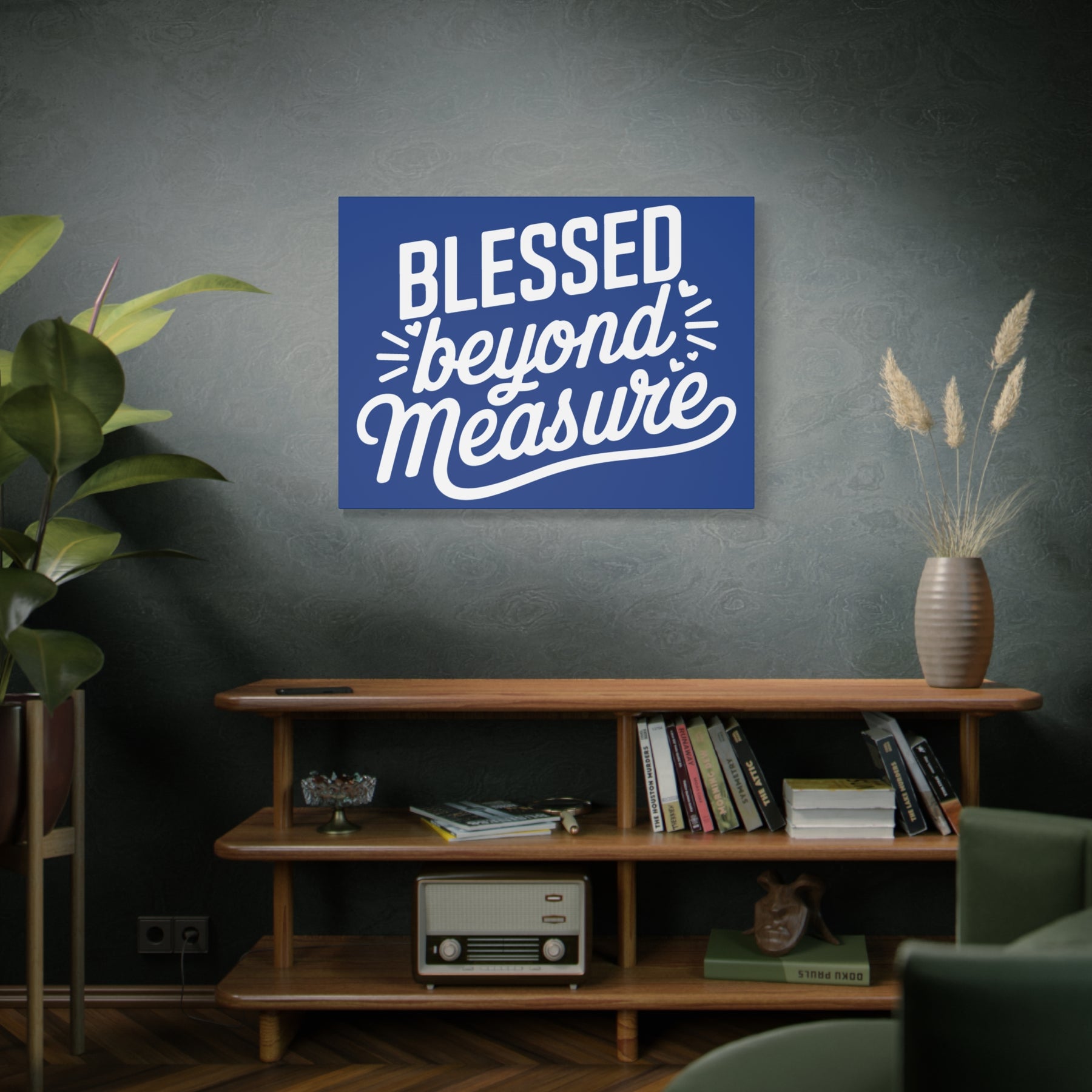 Blessed beyond Measure Matte Canvas, Stretched, 1.25"