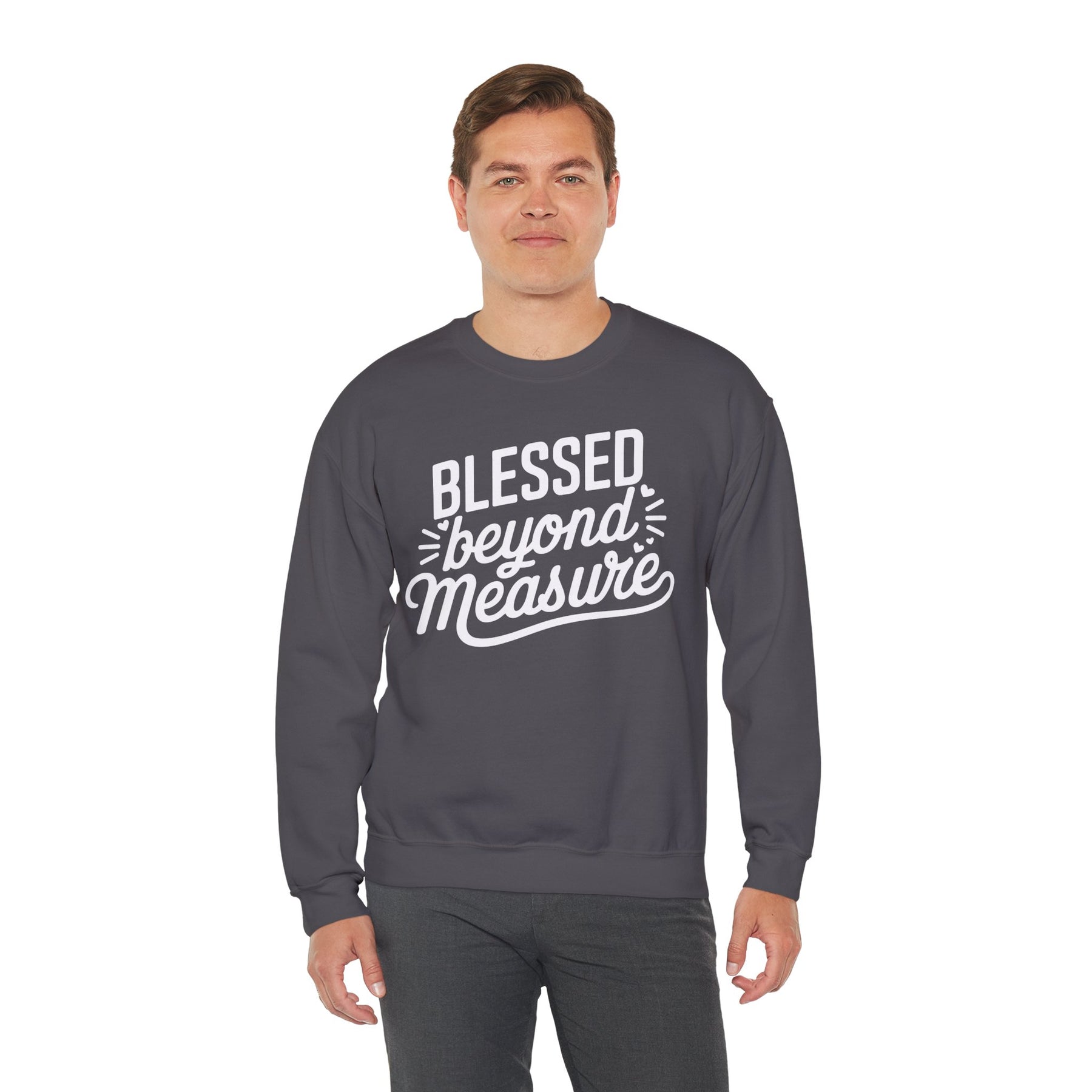 Blessed beyond Measure Unisex Heavy Blend™ Crewneck Sweatshirt