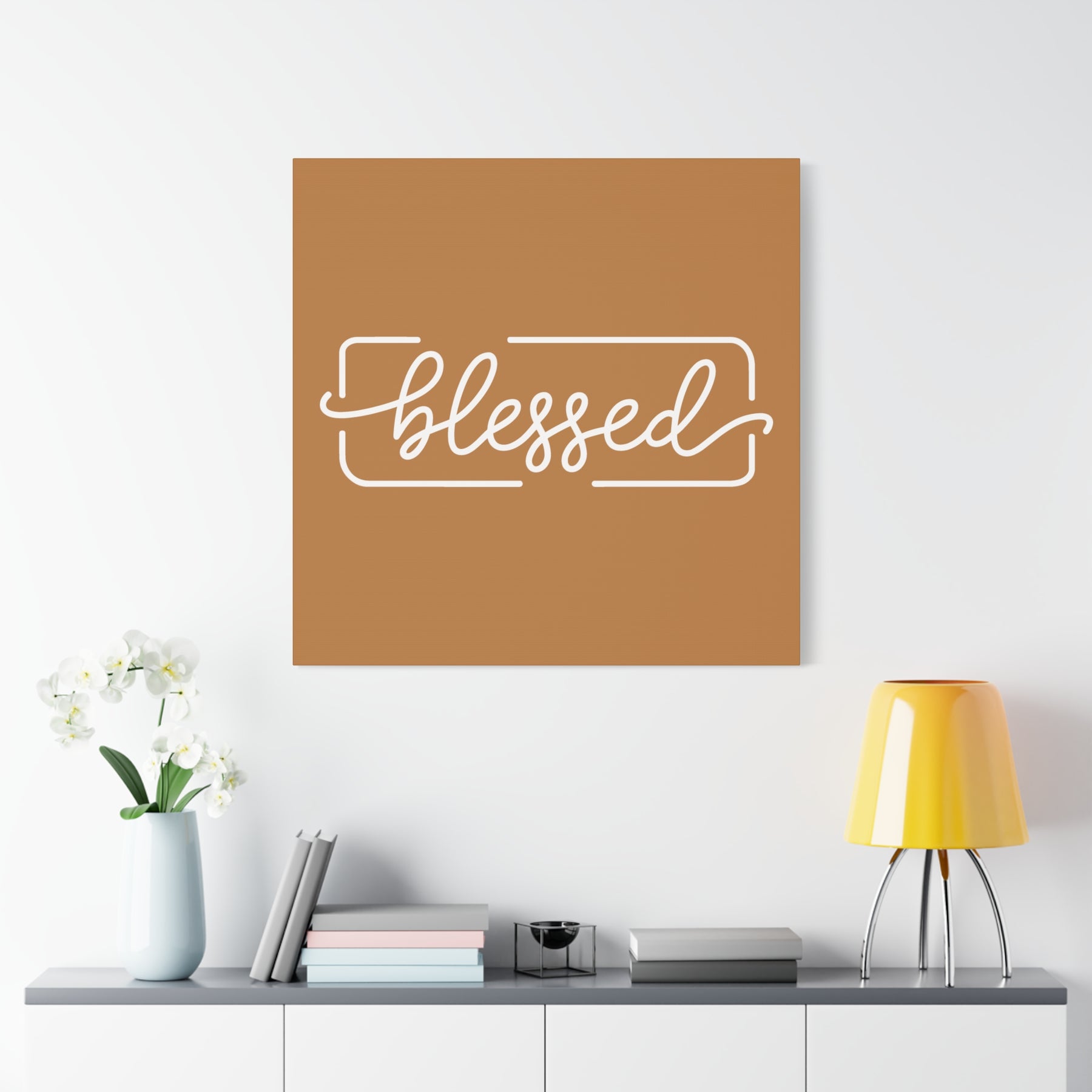 Blessed Matte Canvas, Stretched, 1.25"