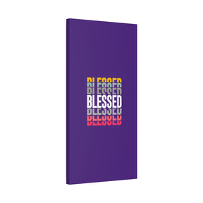 Blessed Matte Canvas, Stretched, 1.25"