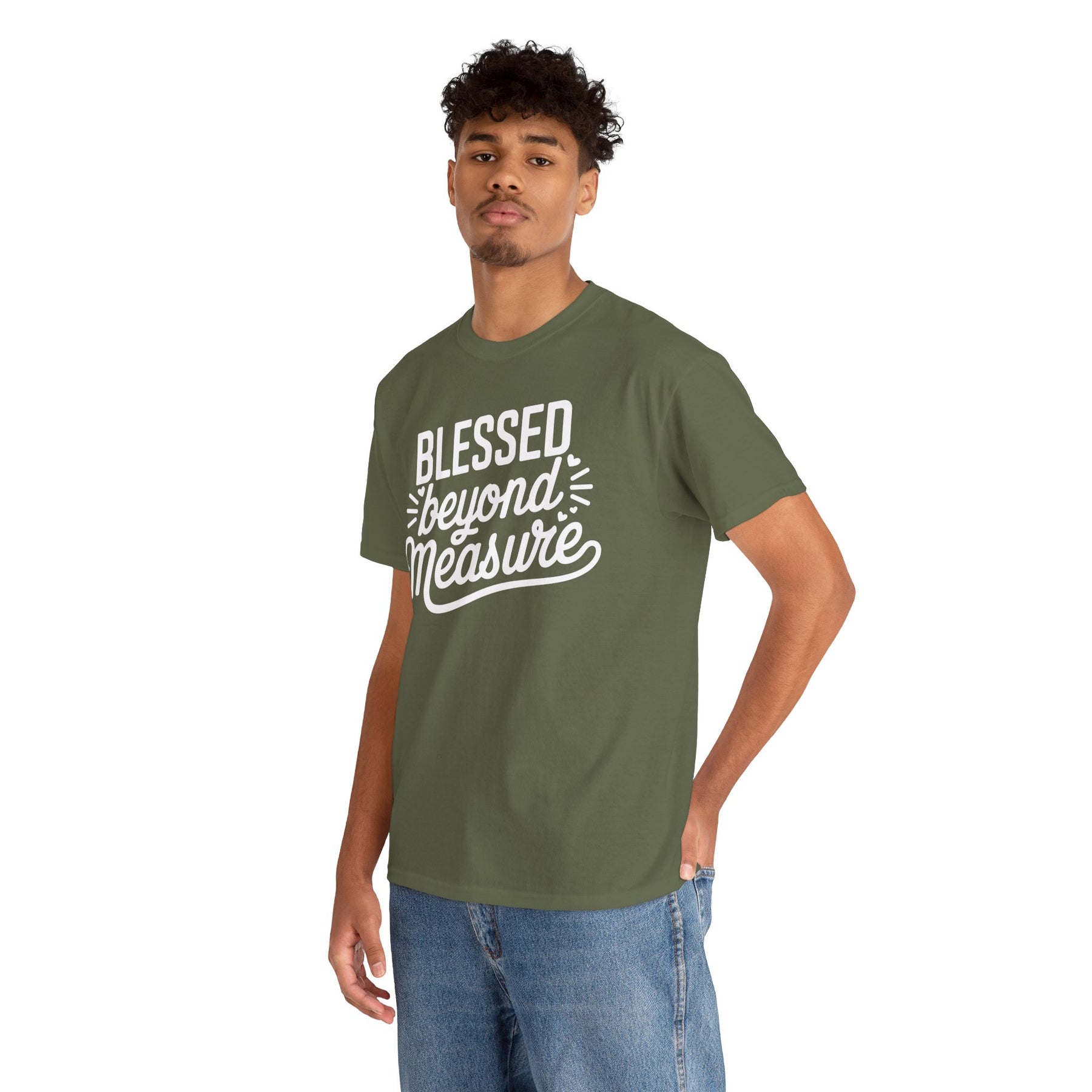 Blessed beyond measure Unisex Heavy Cotton Tee