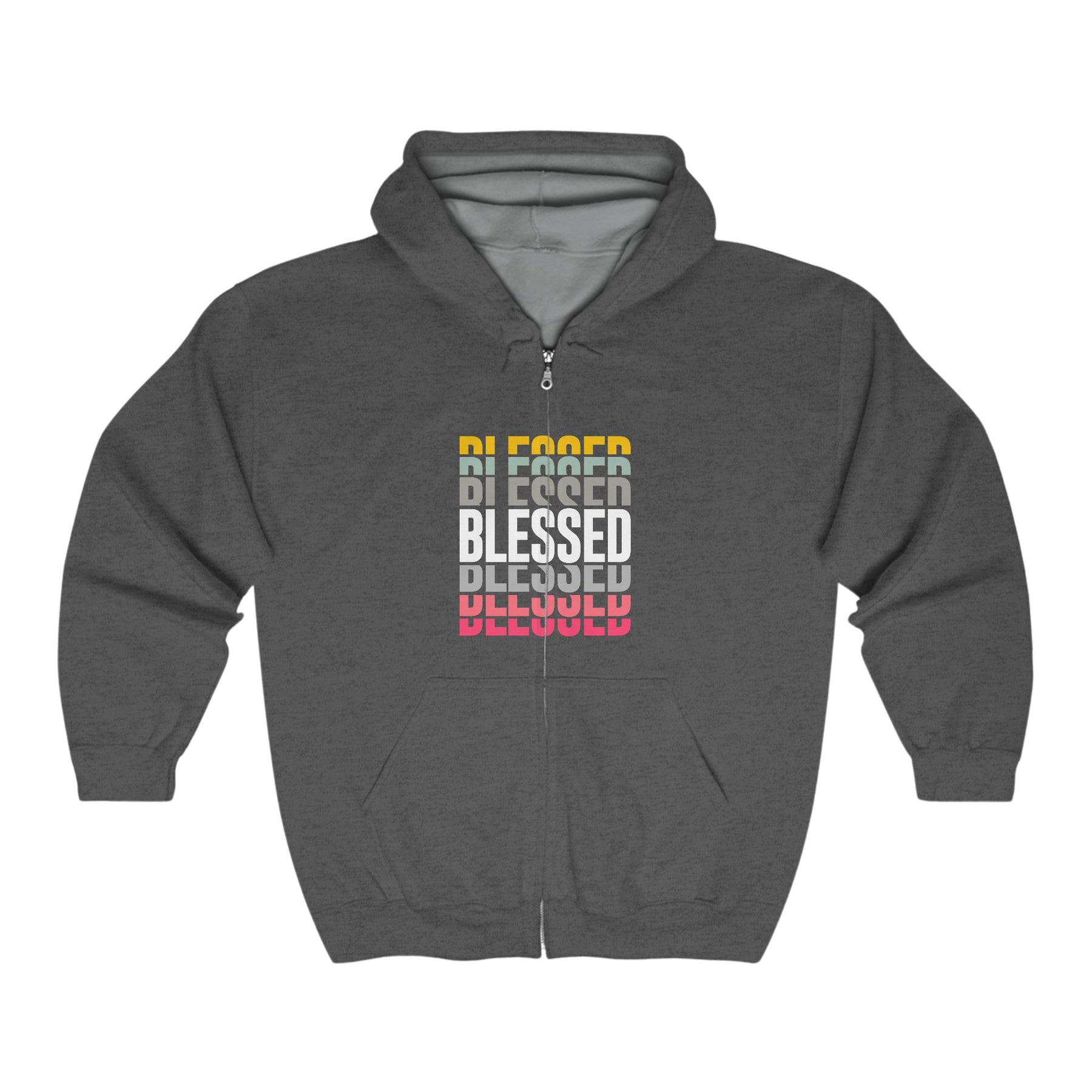 Blessed Unisex Heavy Blend™ Full Zip Hooded Sweatshirt