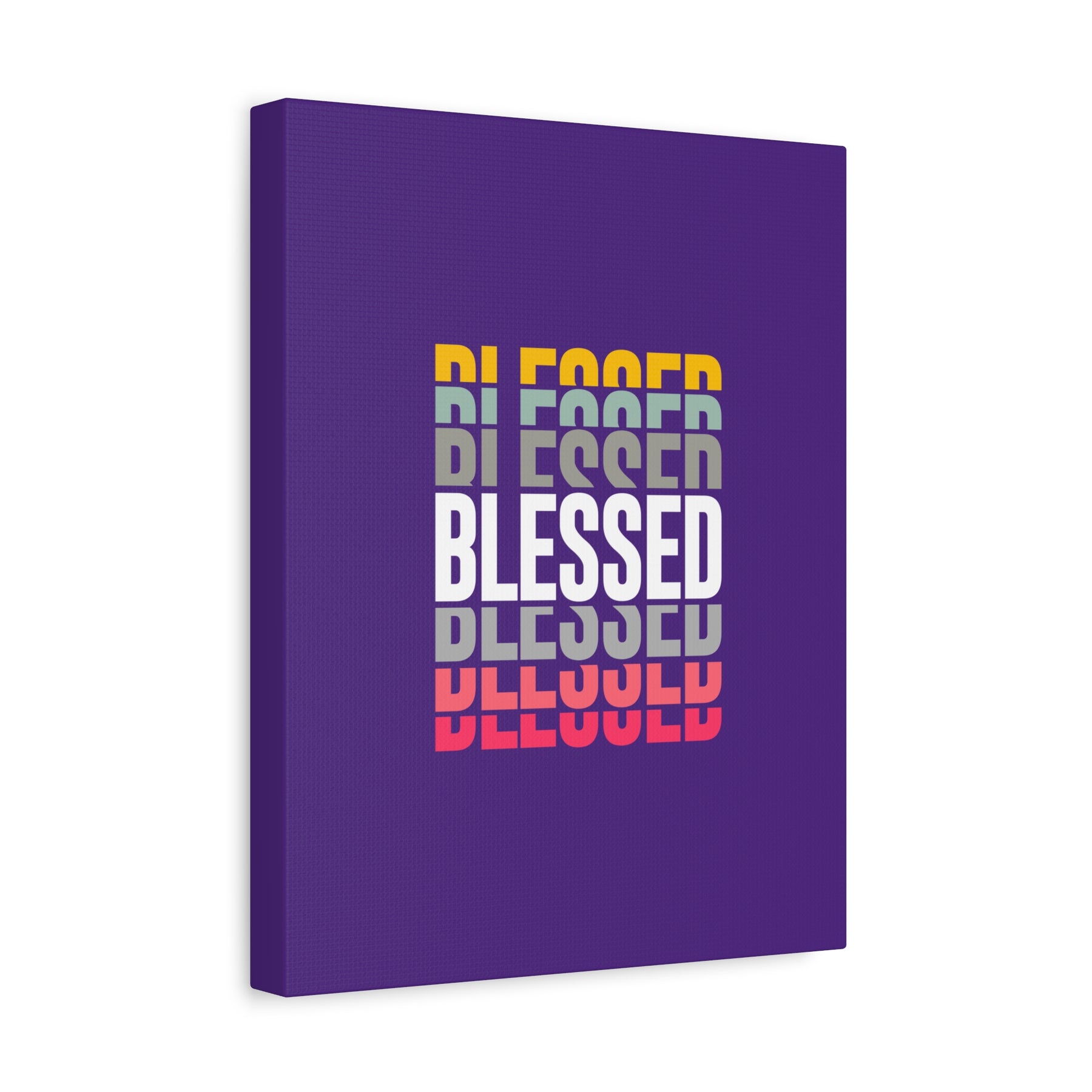 Blessed Matte Canvas, Stretched, 1.25"