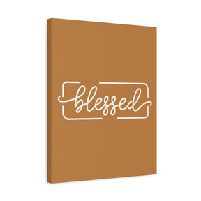 Blessed Matte Canvas, Stretched, 1.25"