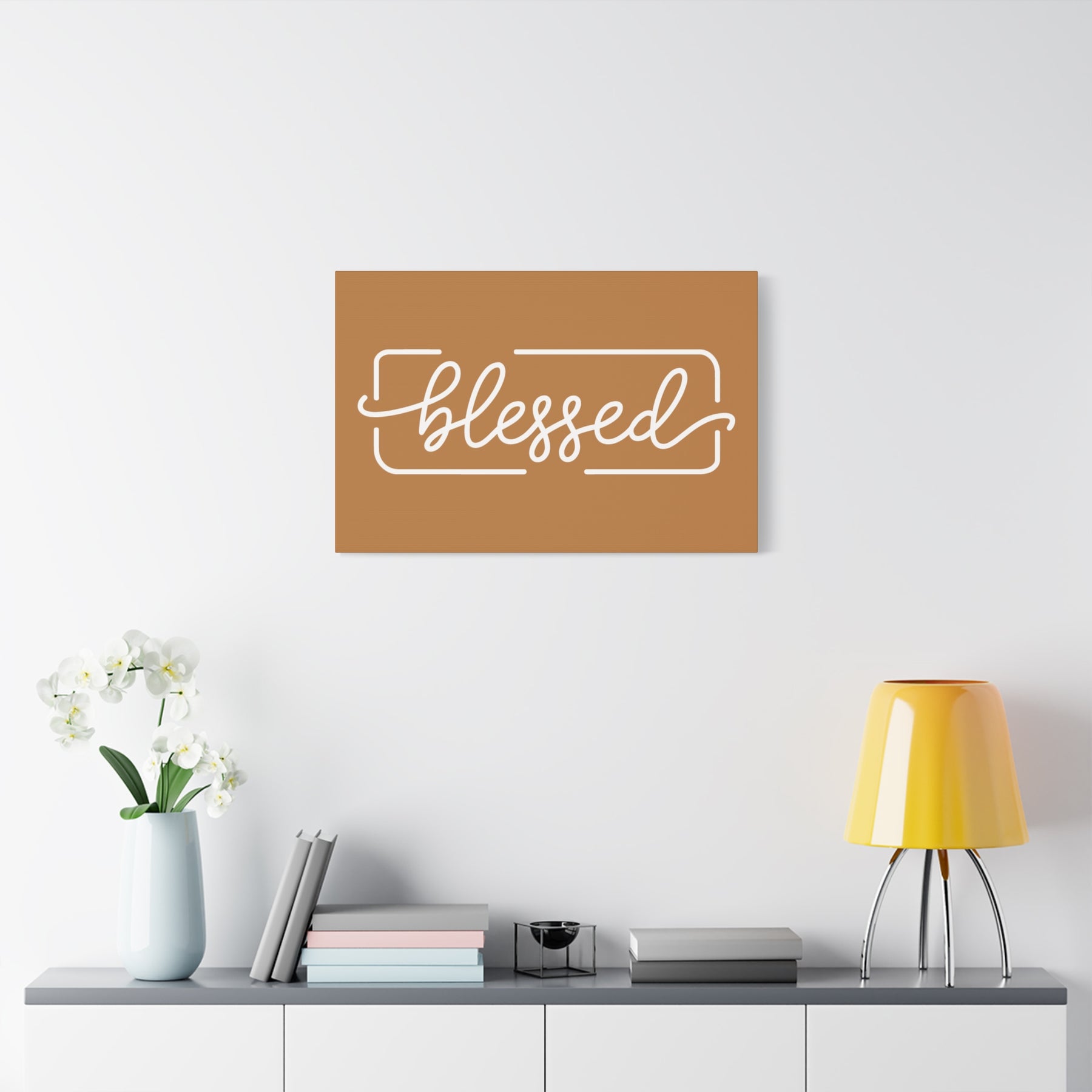 Blessed Matte Canvas, Stretched, 1.25"