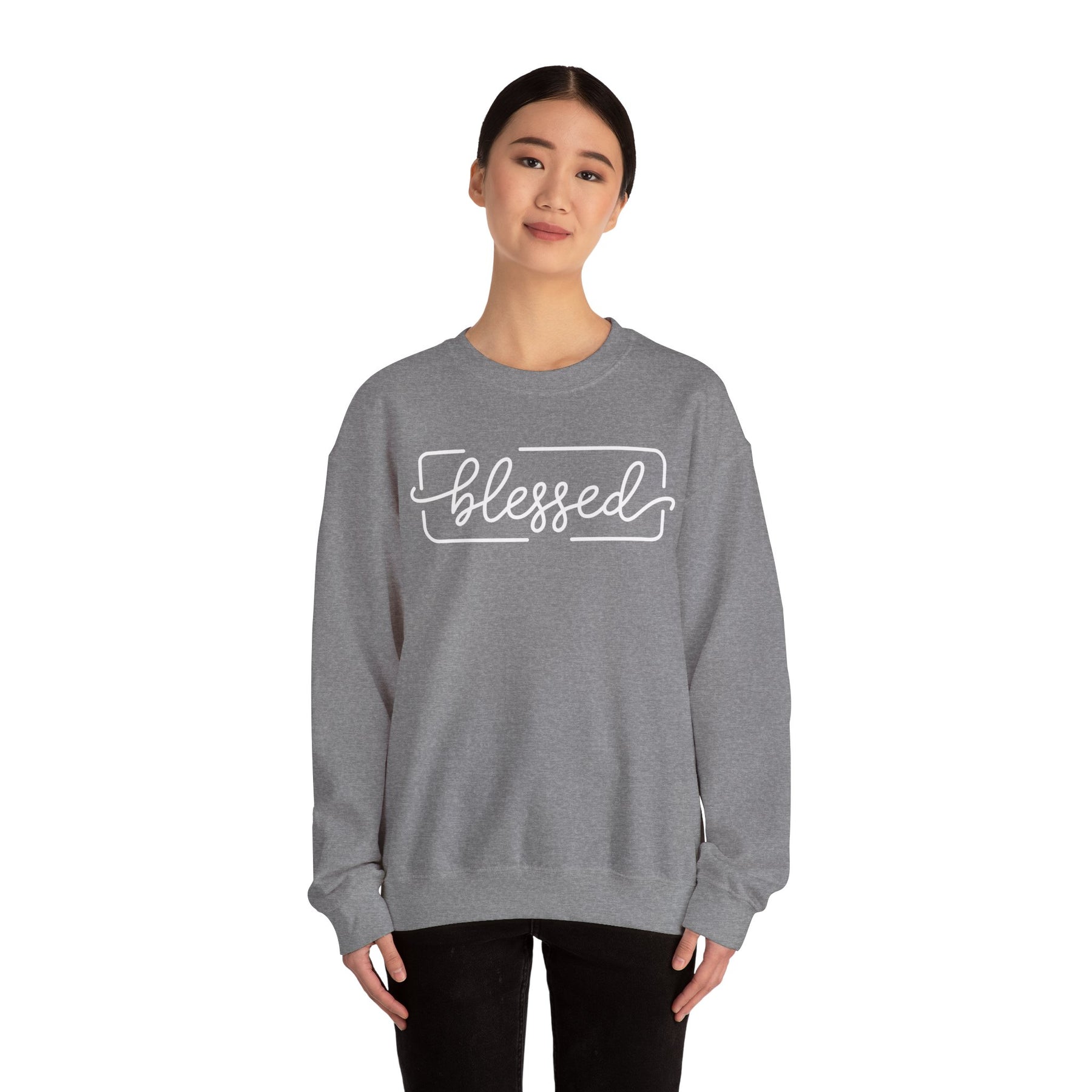 Blessed Unisex Heavy Blend™ Crewneck Sweatshirt