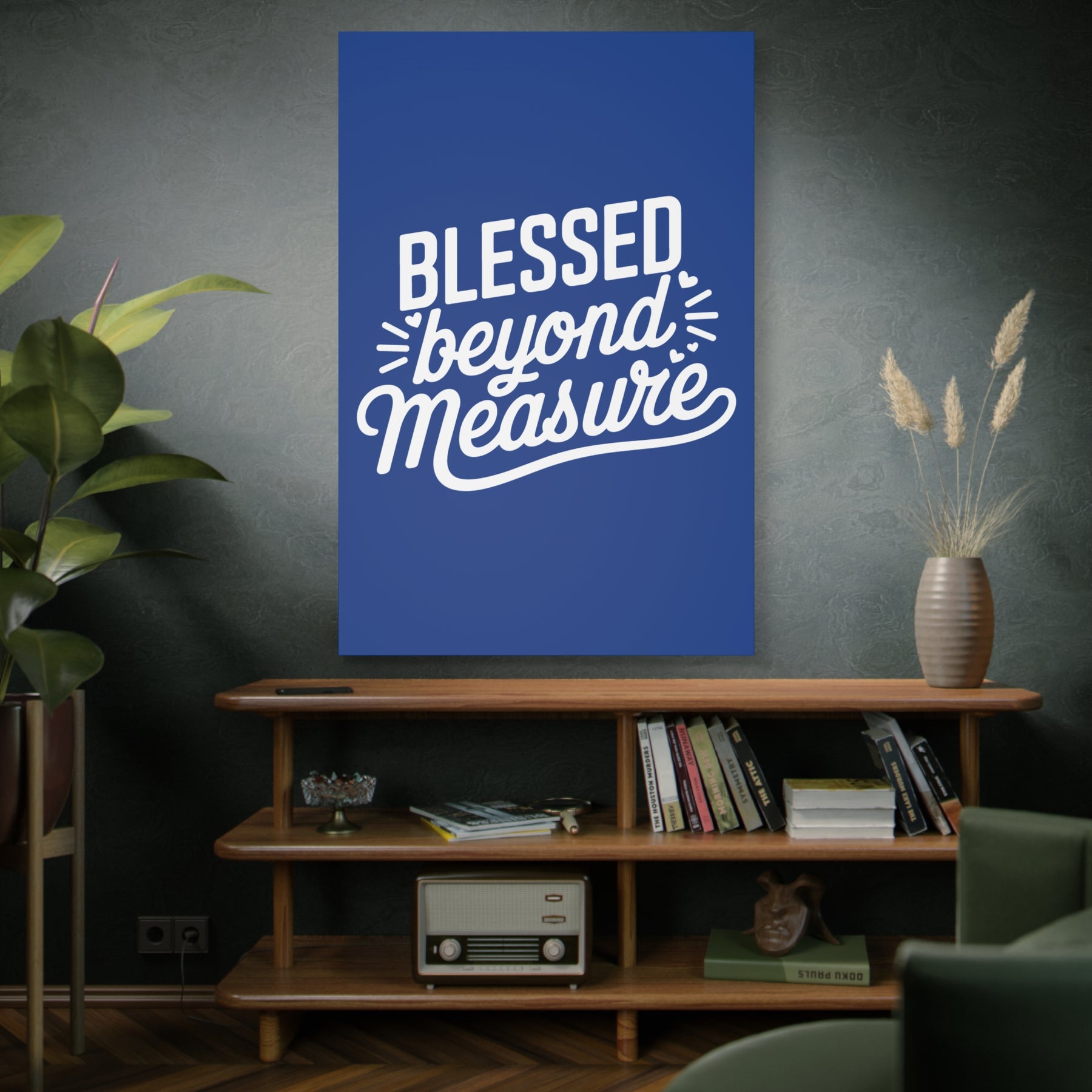 Blessed beyond Measure Matte Canvas, Stretched, 1.25"