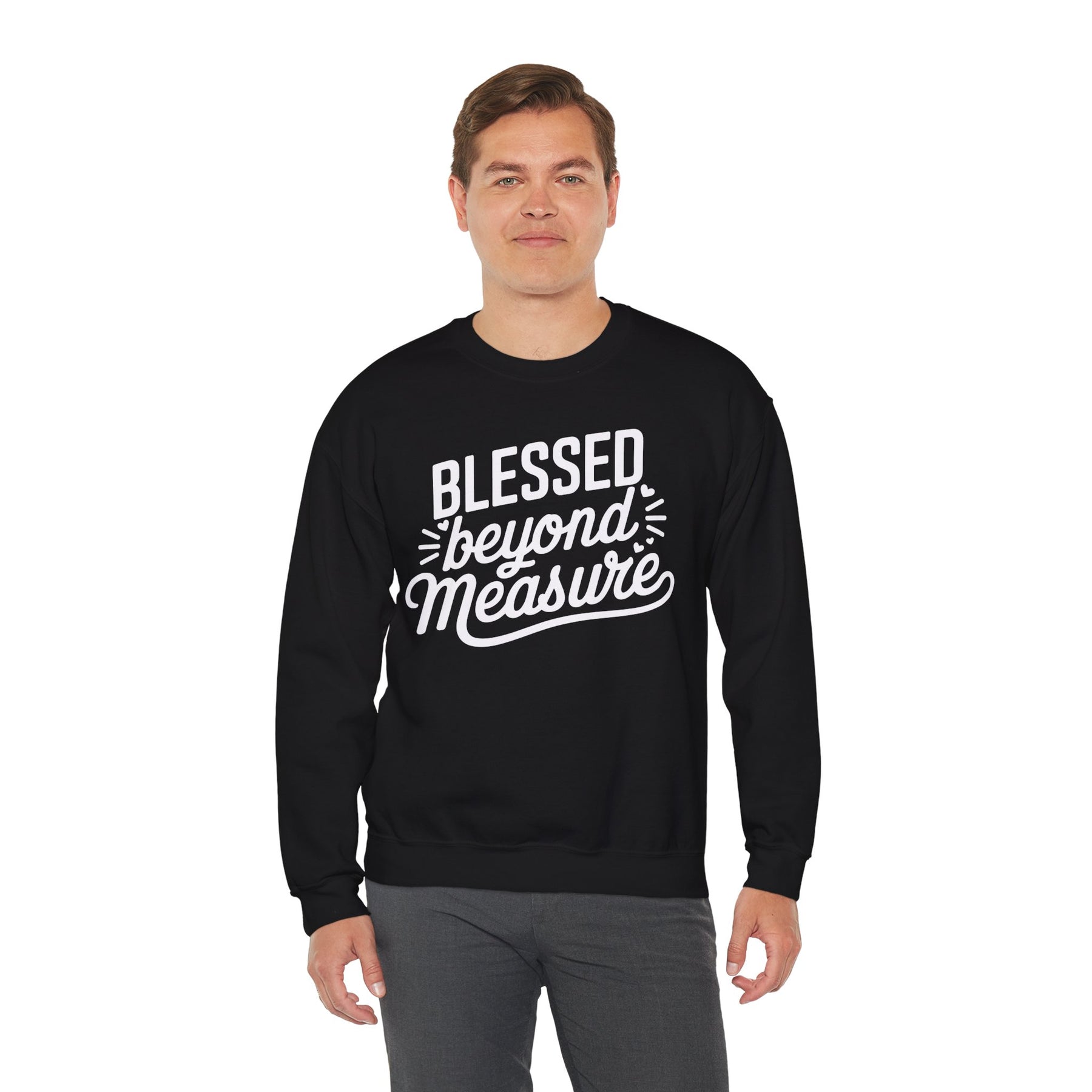 Blessed beyond Measure Unisex Heavy Blend™ Crewneck Sweatshirt