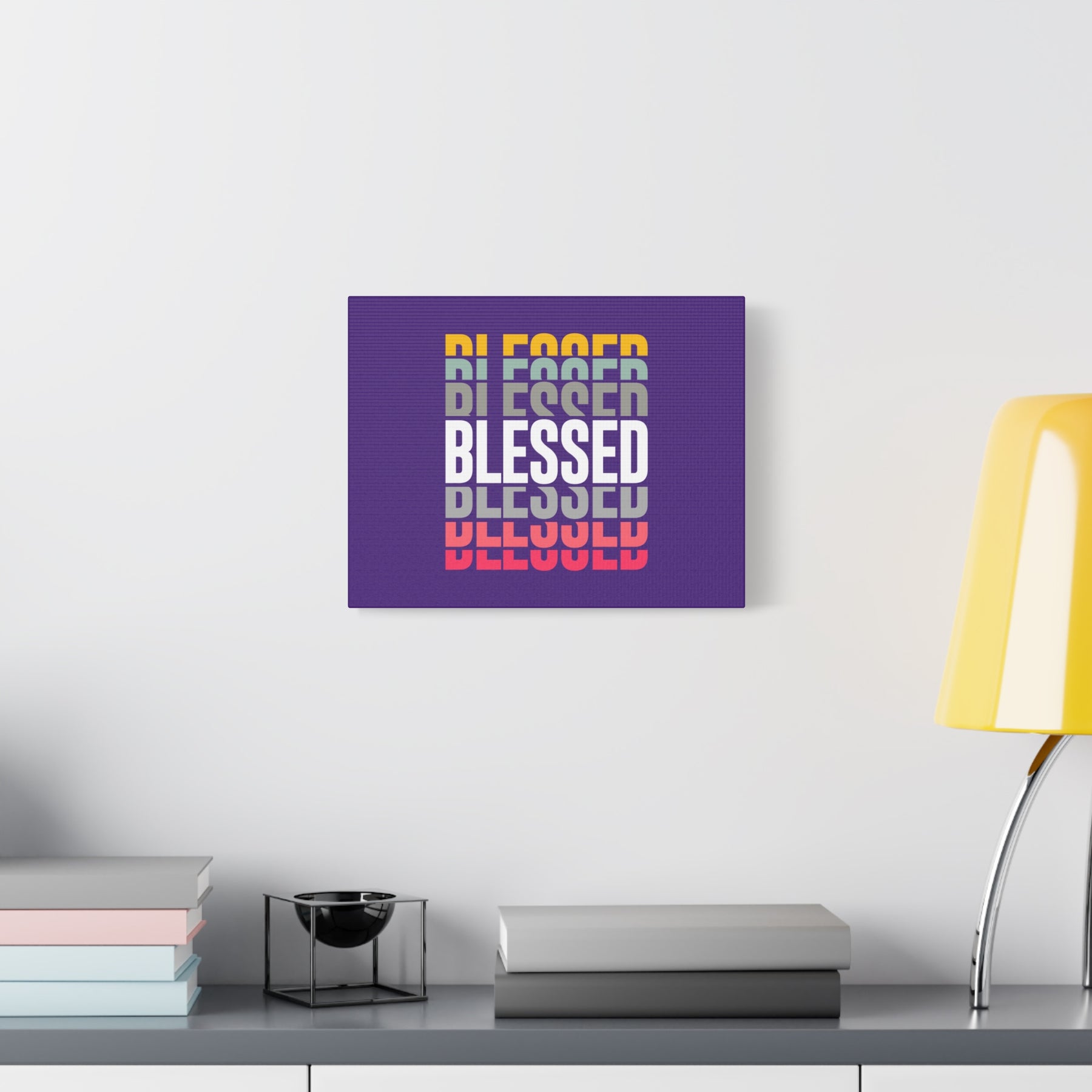 Blessed Matte Canvas, Stretched, 1.25"