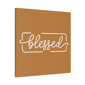 Blessed Matte Canvas, Stretched, 1.25"