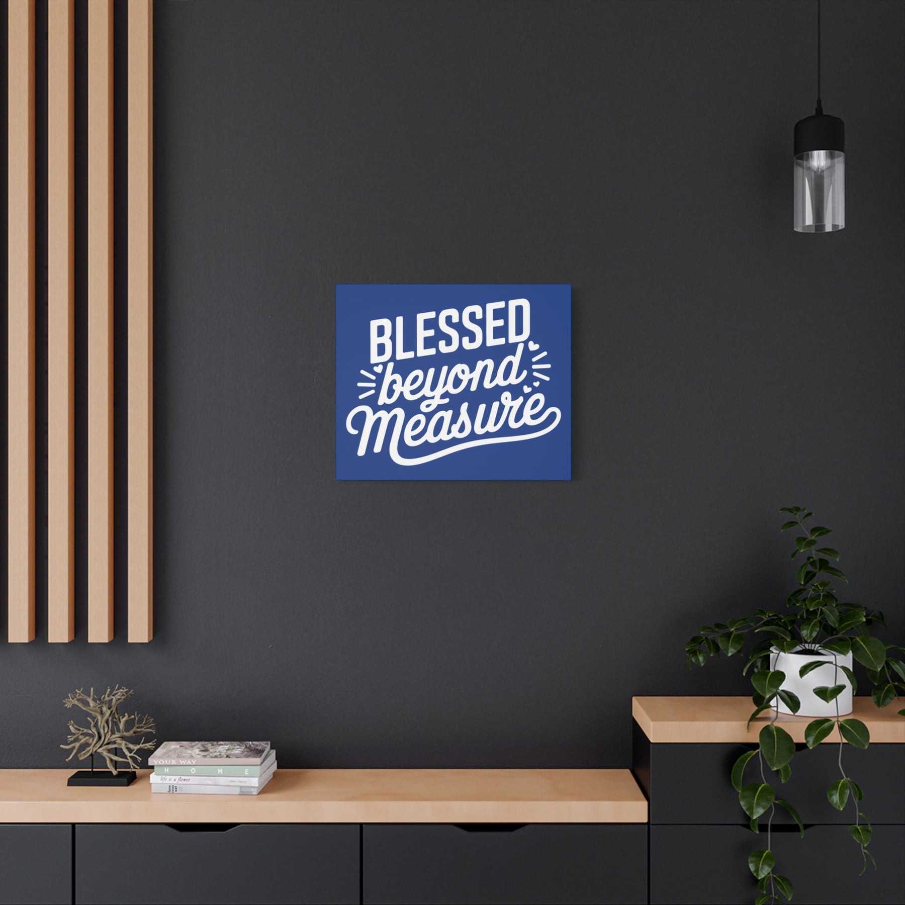 Blessed beyond Measure Matte Canvas, Stretched, 1.25"