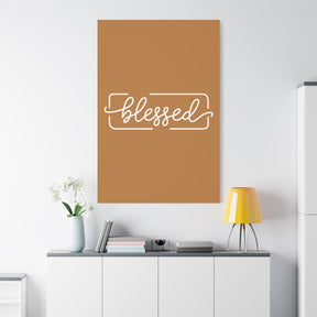 Blessed Matte Canvas, Stretched, 1.25"