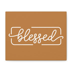 Blessed Matte Canvas, Stretched, 1.25"