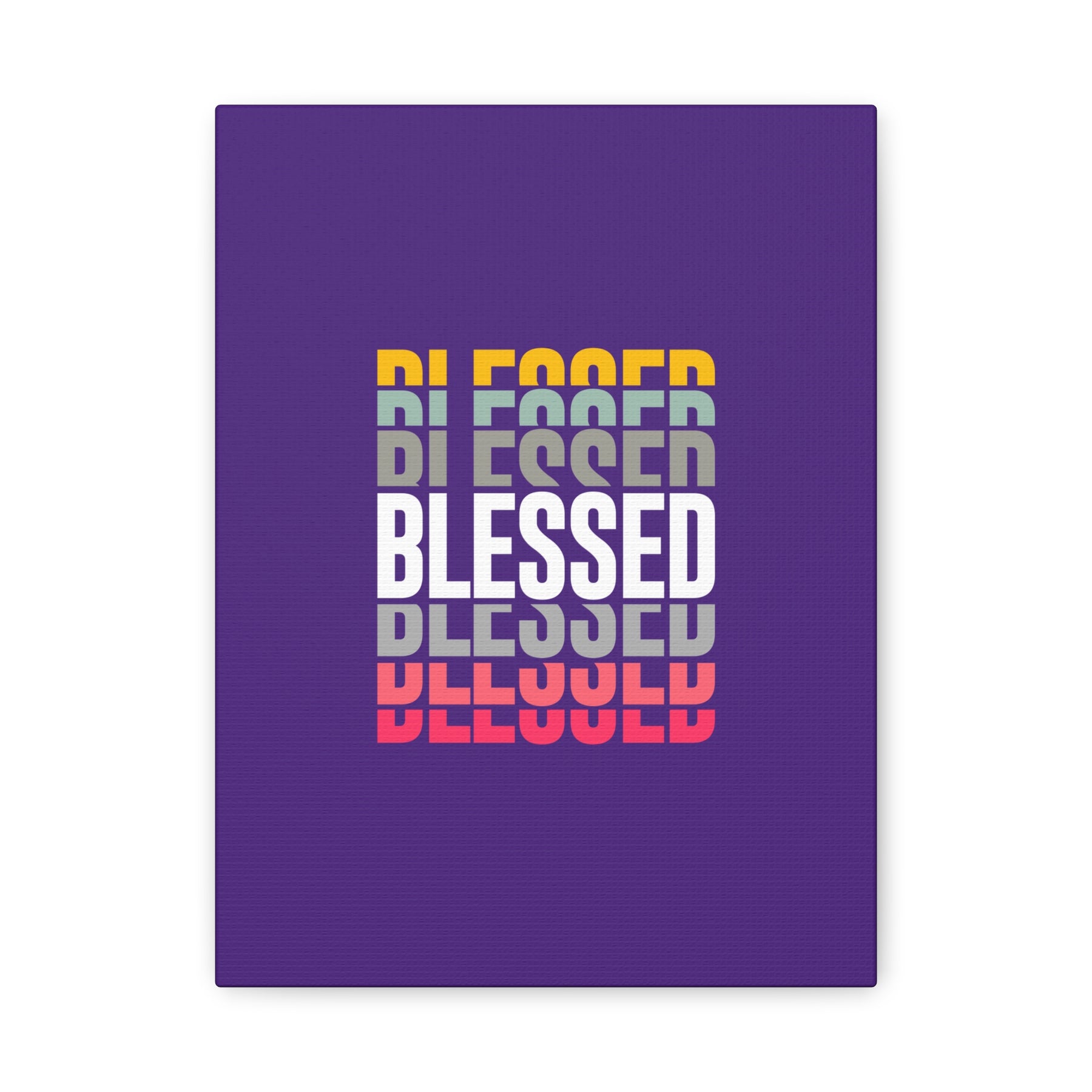 Blessed Matte Canvas, Stretched, 1.25"