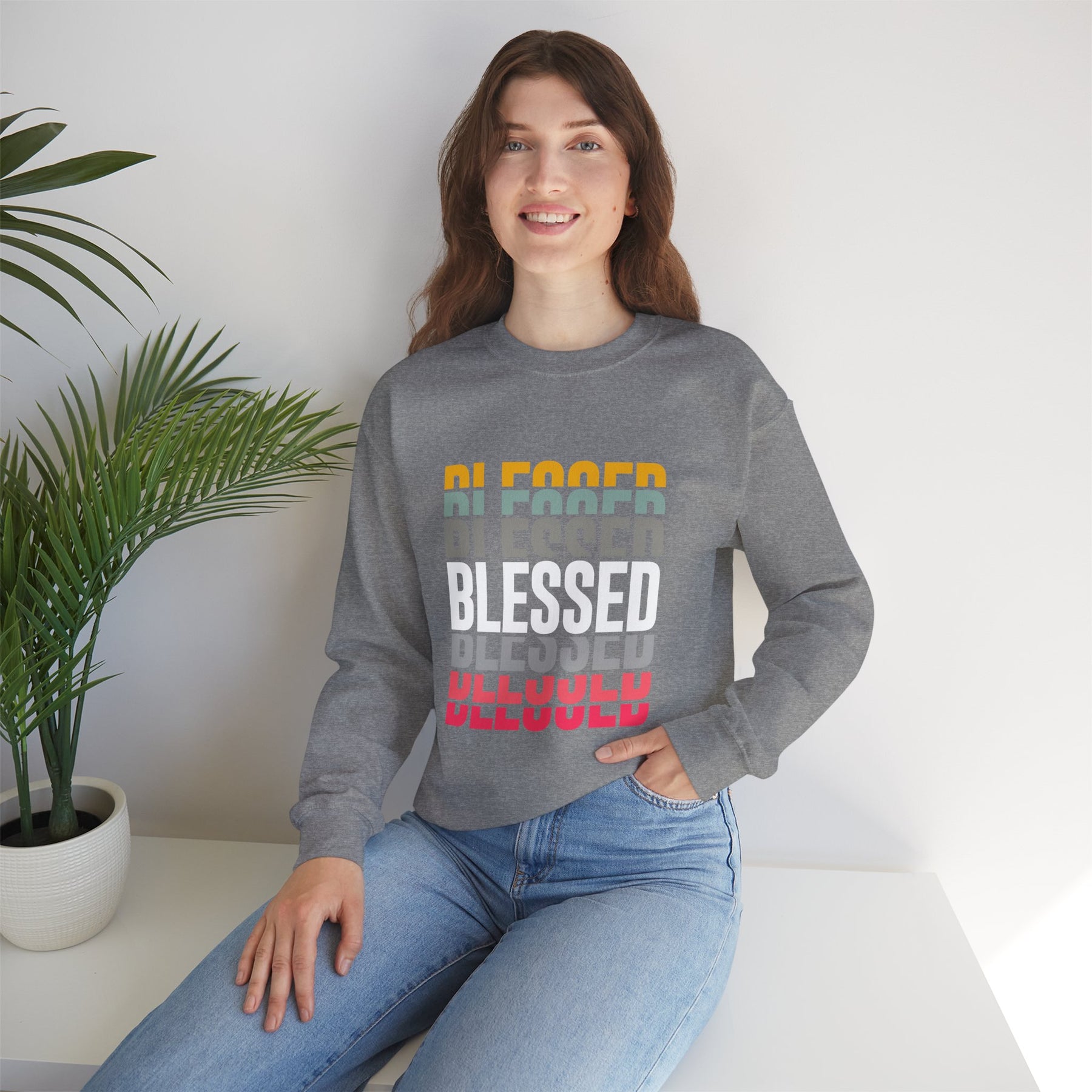 Blessed Unisex Heavy Blend™ Crewneck Sweatshirt