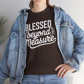 Blessed beyond measure Unisex Heavy Cotton Tee