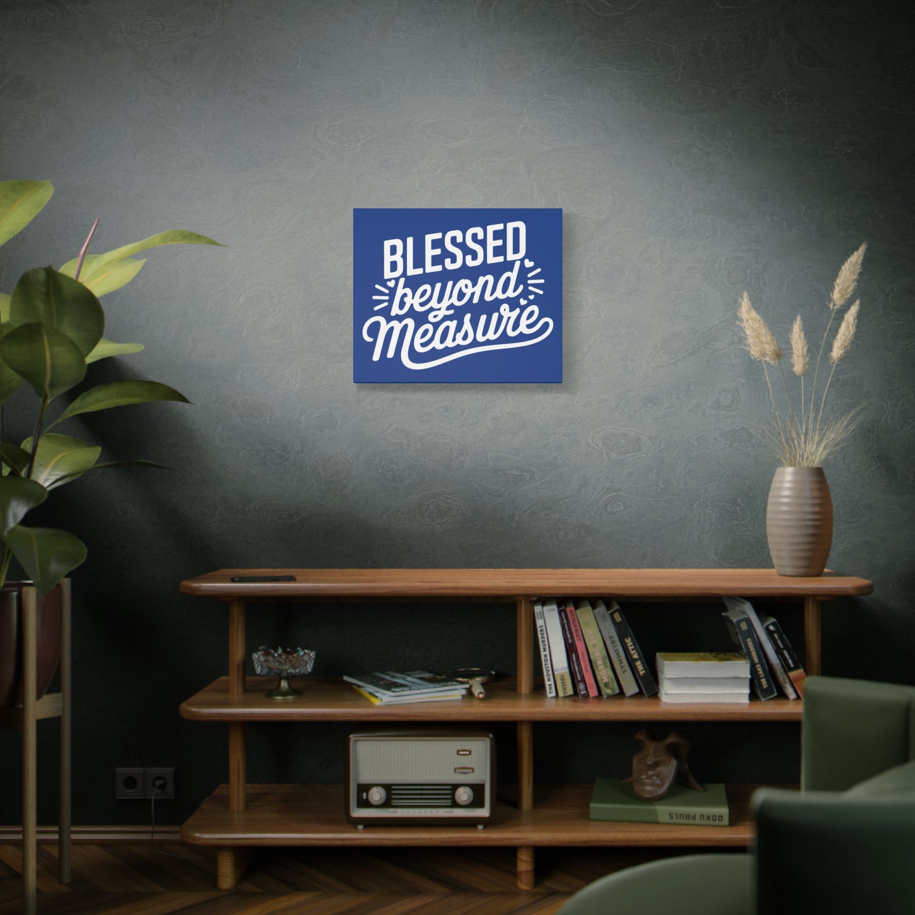 Blessed beyond Measure Matte Canvas, Stretched, 1.25"